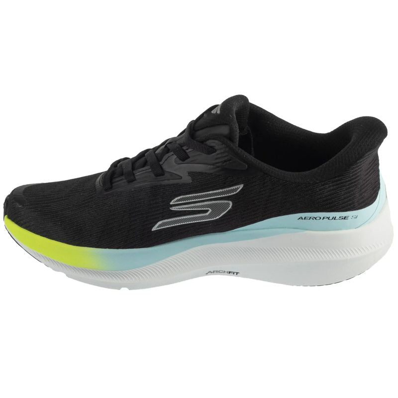 Skechers Slip-Ins: SKX Aero Pulse Black fekete utcai cipő 172220-BKYB