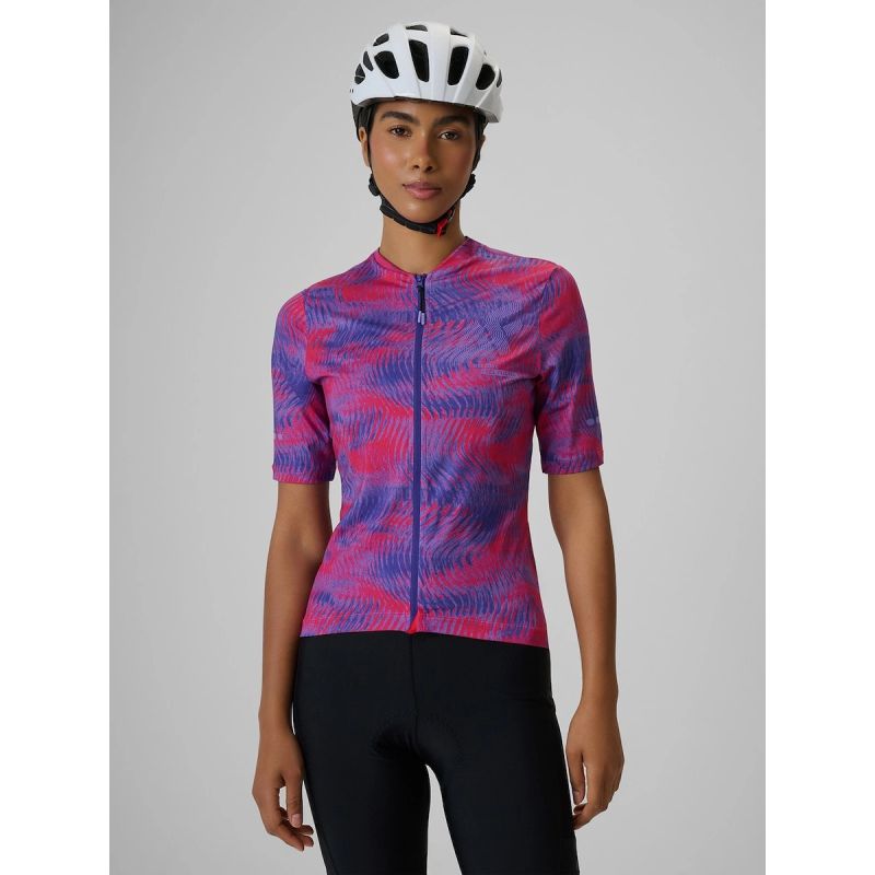 Women's cycling jersey with UPF50+ filter 4F