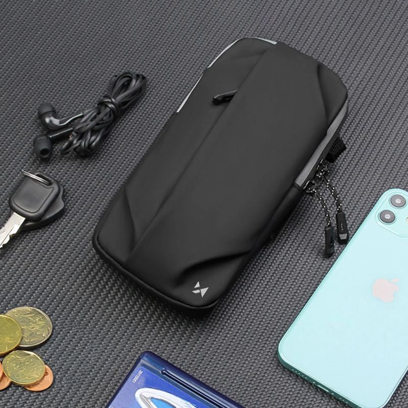 Wozinsky WSDB-B armband phone bag for running - black fekete karszalag 304004-197654