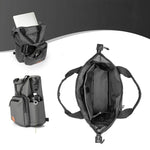 Rockbros H43 Backpack for Brompton Folding Bike - Gray szürke hátizsák
