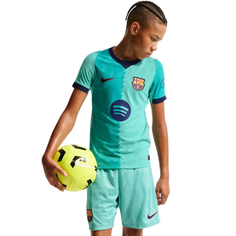 Nike FC Barcelona Match 2026/27 Kids' Jersey Green zöld póló II6648301