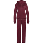 Adidas Women's Essentials Linear Burgundy Tracksuit 2xs szett KQ7588