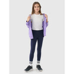 Girls' knitted 4F 4FJWMM00TTIGF220-31S leggings