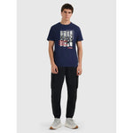 Men's regular printed T-shirt 4F 4FRAW25TTSHM3364-31S