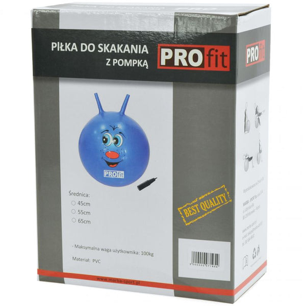 PROfit DK 2103 Jumping Ball 55 cm Blue Labda