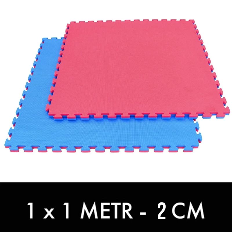 DBX Bushido Exercise mat with Safety Certificate - Puzzle 1x1m - Tatami mats, puzzle, training equipment
