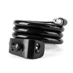 Wozinsky WPB-01R Portable Bike Lock with Anti-Theft Cable and 2 Keys for Electric Bikes and Motorcycles - Black fekete elektronika 304004-199009