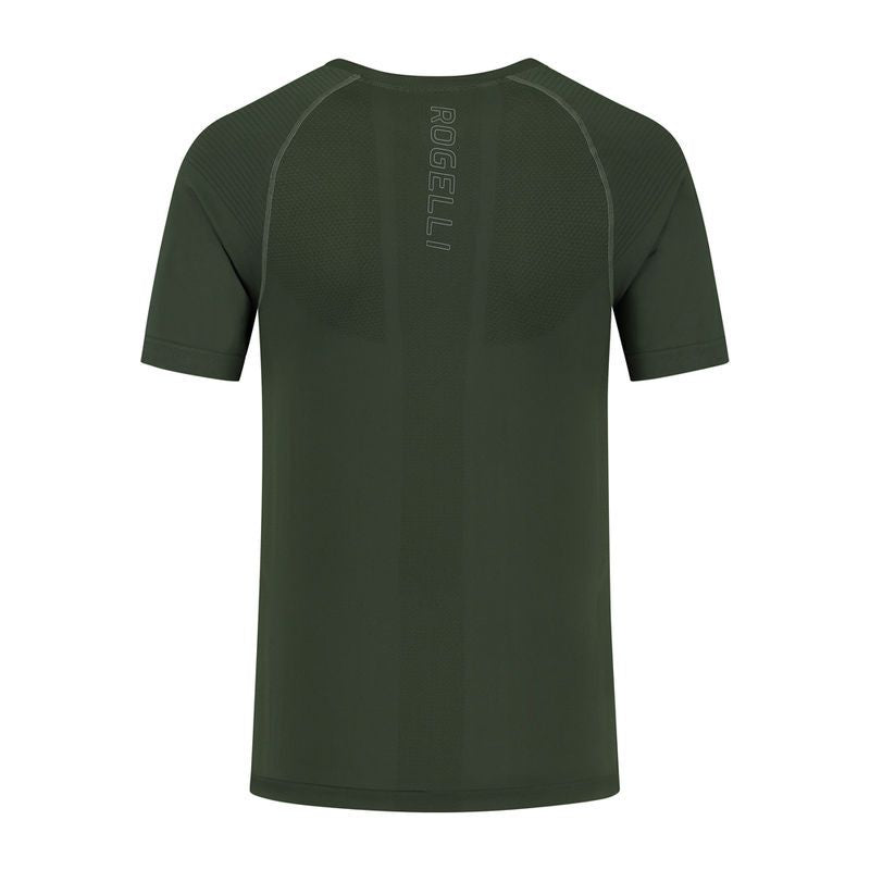 Rogelli ESSENTIAL running green zöld póló