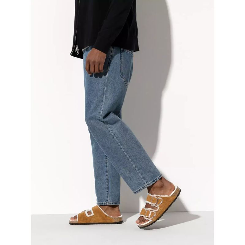 Birkenstock Arizona Shearling Mink W 1001135 flip-flops cipő