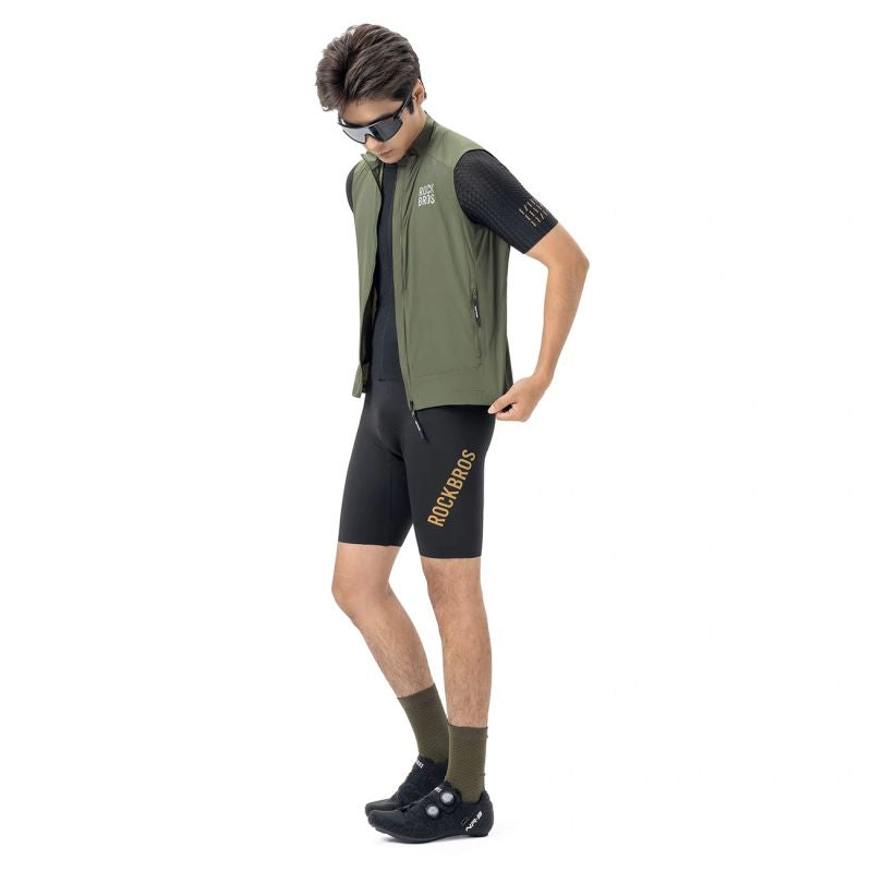 Rockbros Spring/Autumn Windproof Vest Size M - Green zielony \ m vests