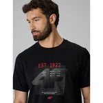 4F Men's regular printed T-shirt póló 4FRSS26TTSHM4039-20S