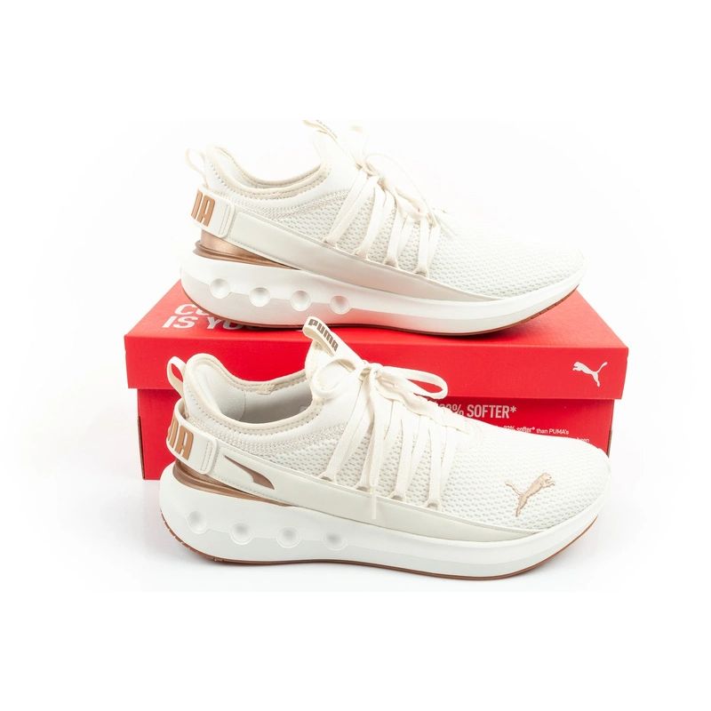 Puma men's sports Softride Carson Fresh lightweight sneakers ecru cipő