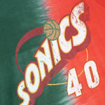 Mitchell & Ness NBA Seattle Supersonics Shawn Kemp Tie Dye Cotton Tank - TTNK3206-SSUYYSKEGNRD atléta