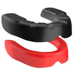 DBX Bushido Gel Mouthguard + Box - Black and Red | GelTech dla dzieci protectors and knee pads