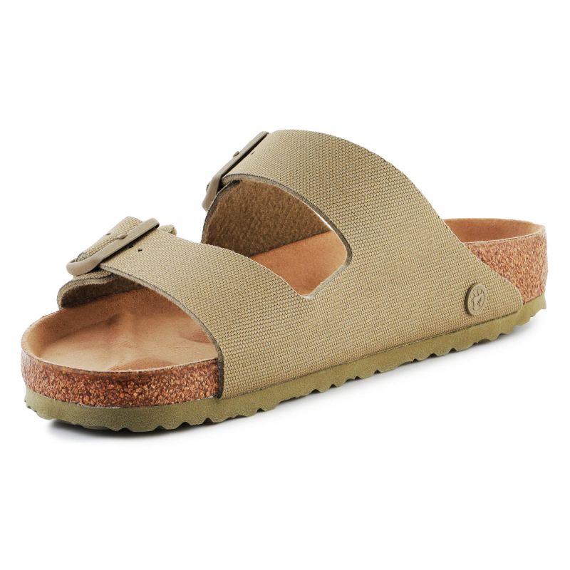 Birkenstock Rivet Logo Vegan Canvas Faded M 1023958 slides Cipő