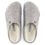 Birkenstock Zermatt Light Gray Wool Felt Insulated Men's/Women's Slippers Regular Wide (1015092) Kiegészítő