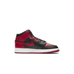 AIR Jordan 1 Mid Banned GS retro - fekete cipő