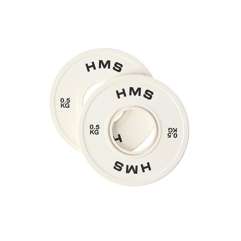 HMS Bumper Olympic Plate Set 2x (0.5kg, 1kg, 1.5kg, 2kg, 2.5kg) CBRS Set póló 17-61-097