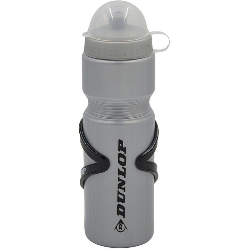 Dunlop 750ml Bike Bottle With Cage Silver szürke kulacs GSP-275092