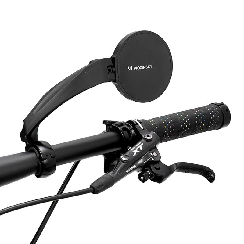 Wozinsky WLR-01I Rearview Left Bicycle Mirror - Black fekete elektronika 304004-198886