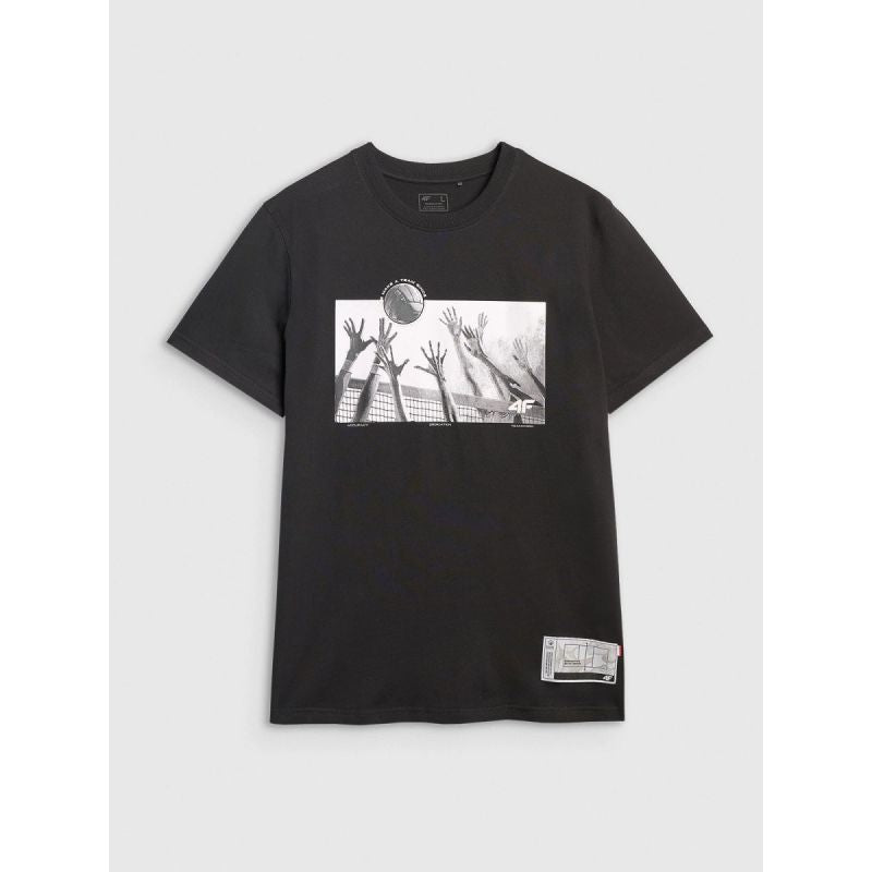 4f Men's regular t-shirt with volleyball print 4FRAW25TTSHM3319-20S Kiegészítő