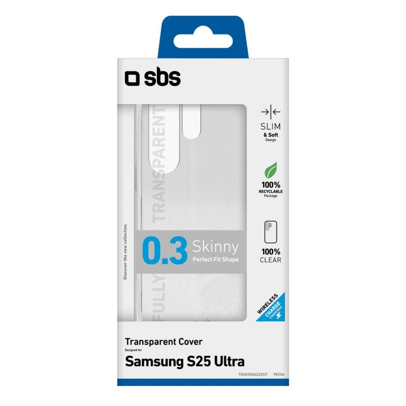 SBS Skinny Cover for Samsung Galaxy S25 Ultra - transparent telefontok