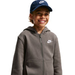 Nike Sportswear Club Fleece Kids' Sweatshirt szürke pulóver FD3004289