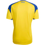 Men's adidas Sweden 26 Home Jersey yellow and JM5814 kék clothing