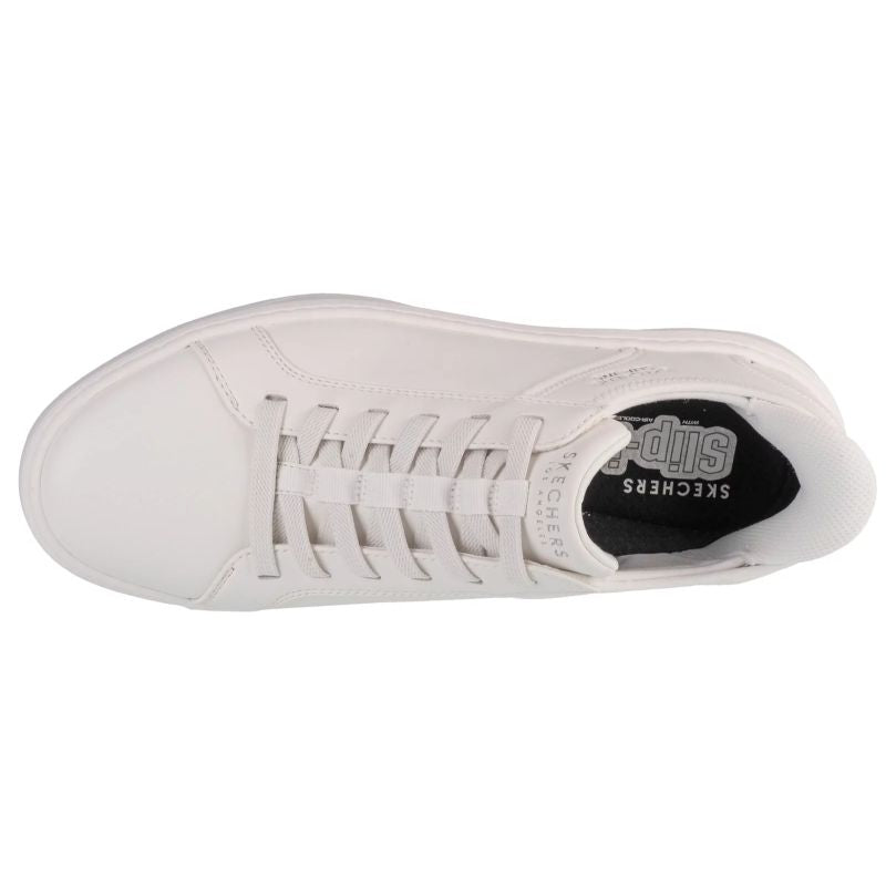 Skechers Slip-Ins: Court Break - Suit Sneaker 183177-WHT White 41 Cipő