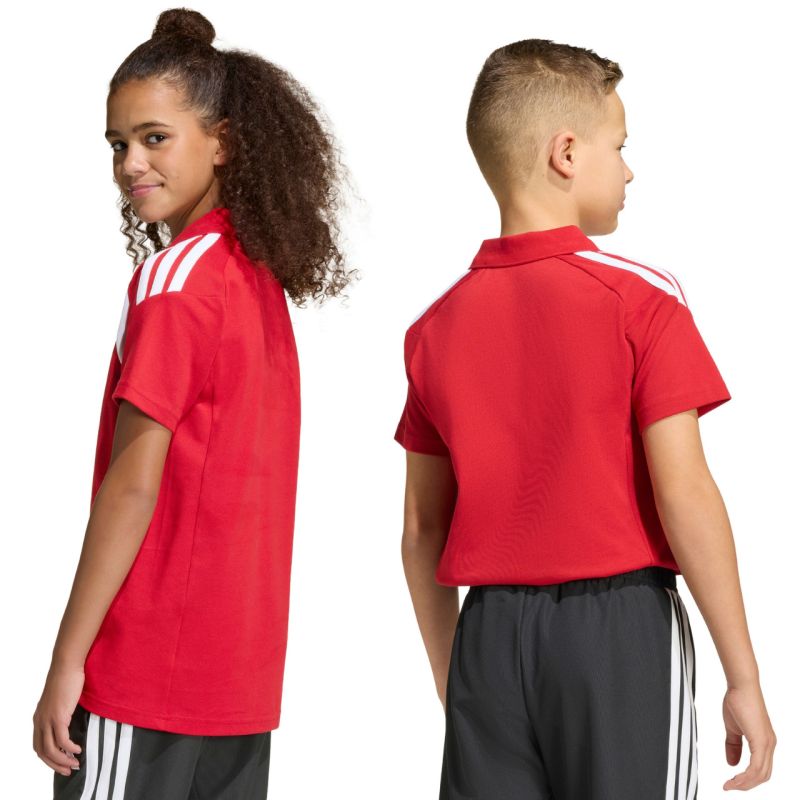 adidas Tiro 26 League T-shirt for kids KF3408 piros póló