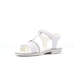 Geox Giglio Jr J82E2B 000BC C1000 Sandals fehér utcai cipő