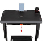 HMS MULTI Electric Treadmill with Desk 1-12 km/h, fekete edzőfelszerelés 17-19-127
