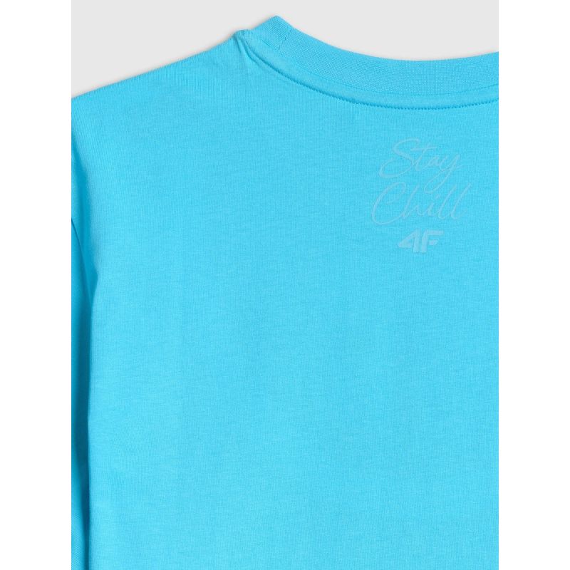 4F Men's regular printed T-shirt póló 4FRSS26TTSHM4305-33S