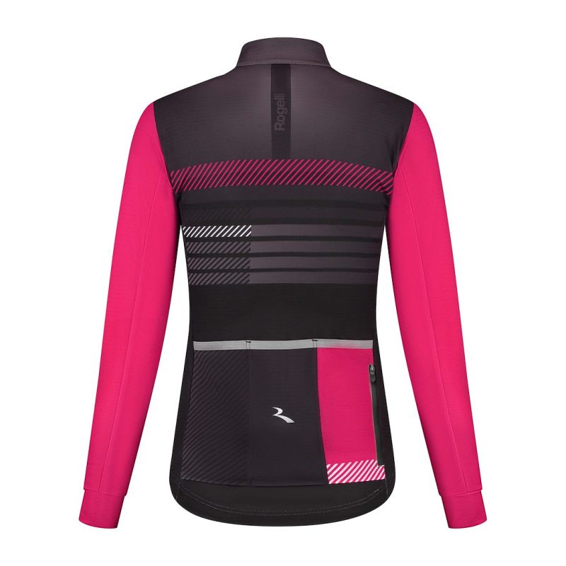 Rogelli STRYDE women's sweatshirt rózsaszín kerékpáros ruha SIRC2010012.080.XS