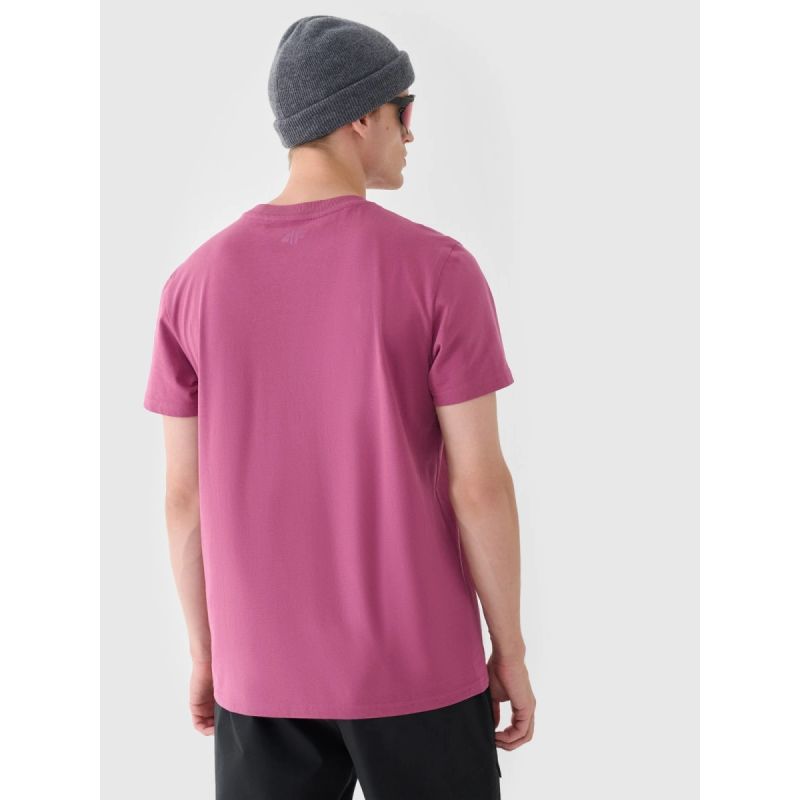 Men's regular plain T-shirt 4F 4FRAW24TTSHM2602-60S póló