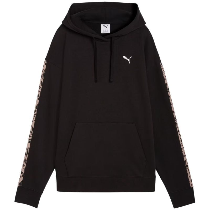 Puma ESS Graphic Animal Comfort Hoodie Women's 691822 fekete kapucnis pulóver