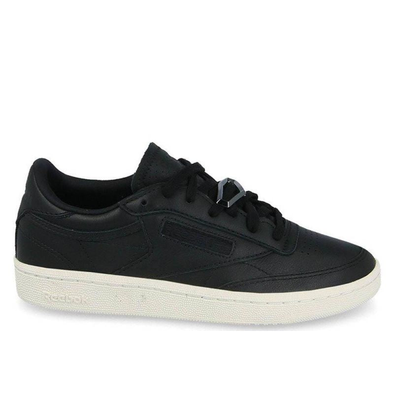 Reebok Women's black Club C 85 Hardware sneakers (BS9596) Cipő