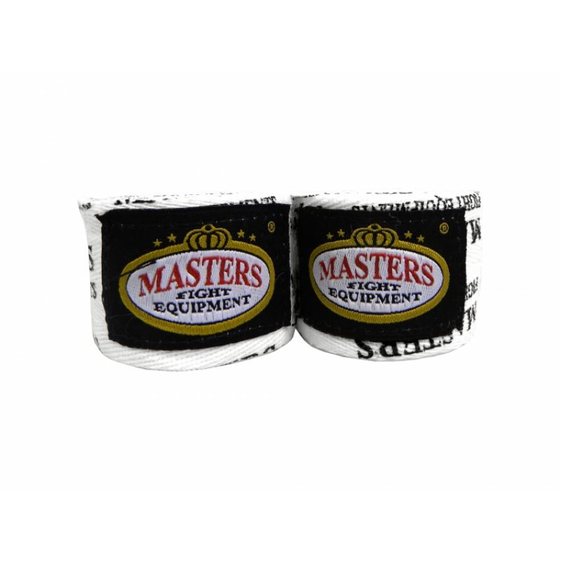 MASTERS FIGHT EQUIPMENT Cotton boxing bandages BB1-4N1 fekete edzőfelszerelés 130142-02N1