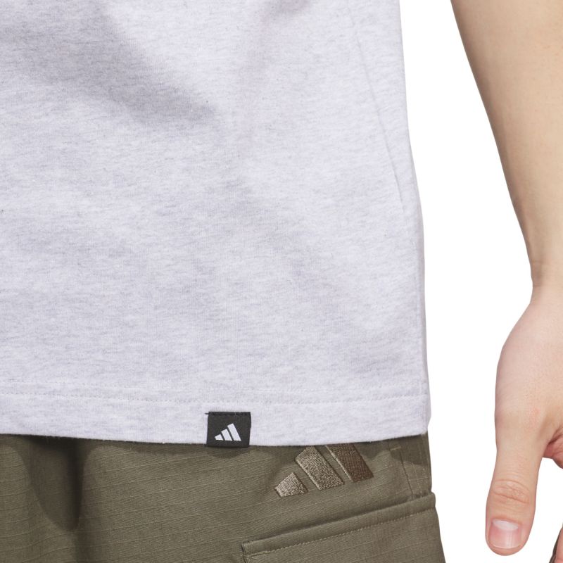 Adidas Varsity Tailsweep Graphic Men's T-Shirt szürke ruházat KS2179