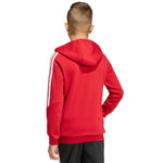 adidas Tiro 26 League Sweat Full Zip Hoodie for Kids Red KF9101 104cm kapucnis pulóver