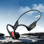 head Dudao U22 Bluetooth 5.2 Bone Conduction Headphones with Headband - Black fekete headsets