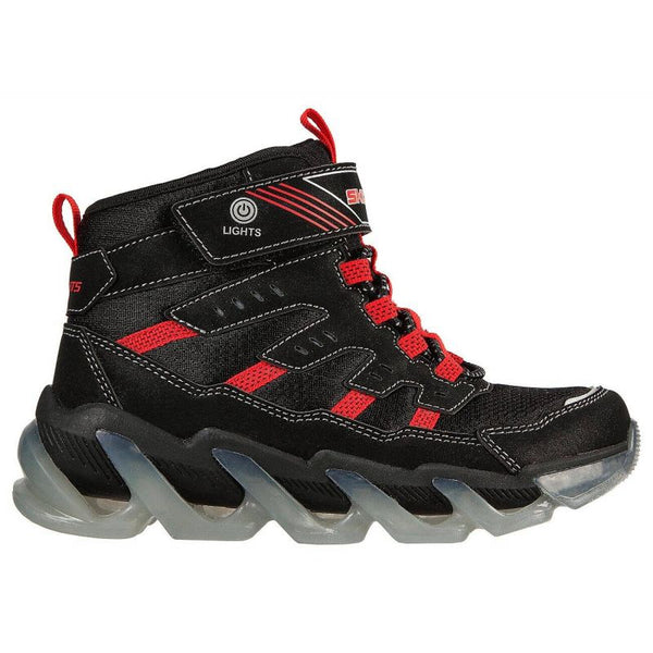 Skechers S-Lights Mega Surge JR 400131L-BKRD Cipő