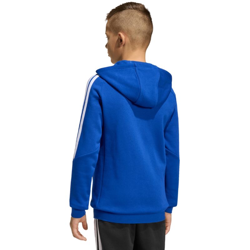 adidas Tiro 26 League Sweat Full Zip Hoodie for Kids Blue KF9102 104cm kapucnis pulóver