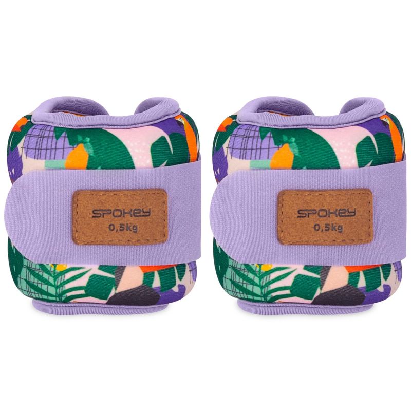 Spokey HOME JUNGLE ankle and wrist weights 2x 0.5 kg 0,5 kg edzéssegítő