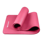Wozinsky exercise mat 181 x 63 x 0.9 cm thick gymnastic yoga mat pink różowy jóga matrac 5907769300417-63707