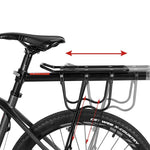 Rockbros Shelves bike rack - rear, seatpost, quick release papucs 5907769384219-211960