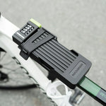 Rockbros 829 Folding Code Bike Lock - Black