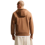 Nike Club BB FZ Hoodie Men's Light barna kapucnis pulóver FN3861270