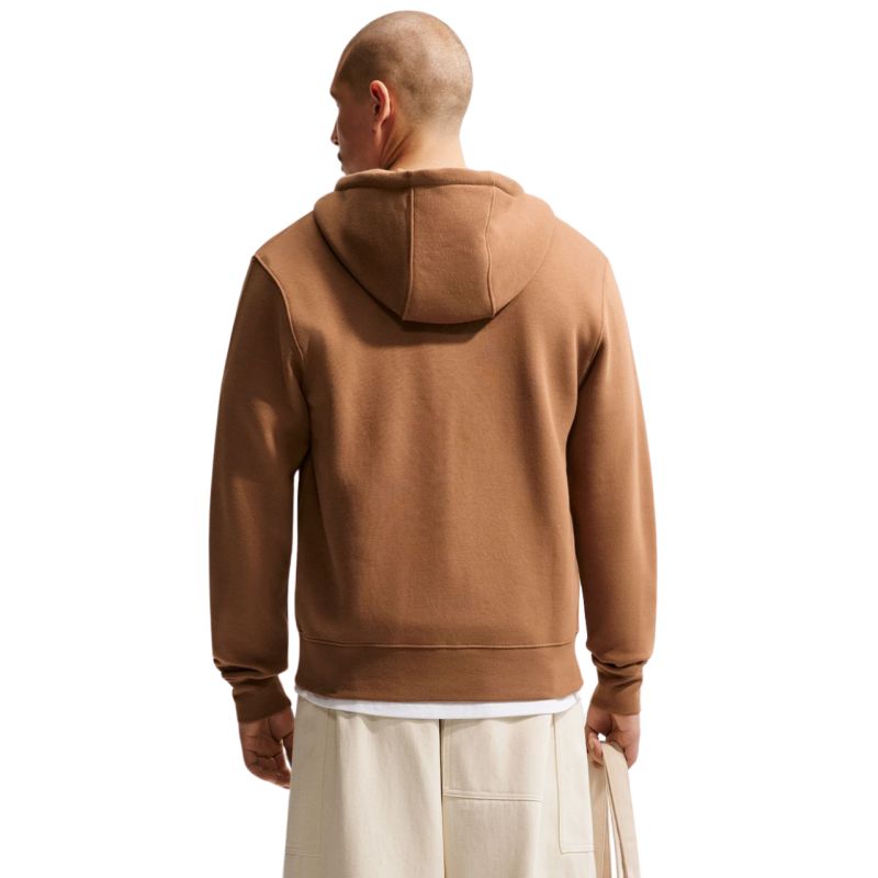 Nike Club BB FZ Hoodie Men's Light barna kapucnis pulóver FN3861270