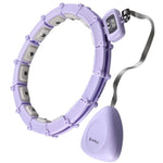 HMS Hula hoop HHM14 with magnets, weight and counter purple lila edzéssegítő 17-44-579